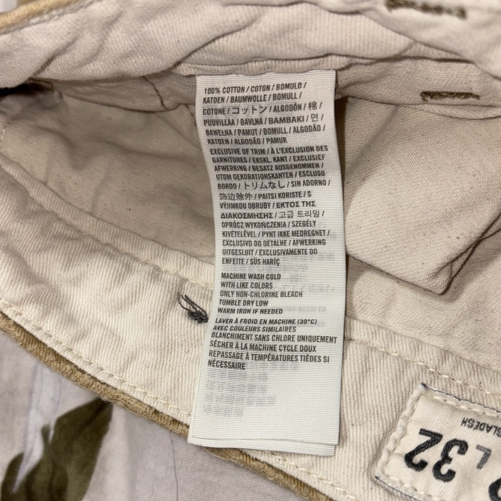 Abercrombie & Fitch Dark Khaki Pants 32x32 - Picture 7 of 15